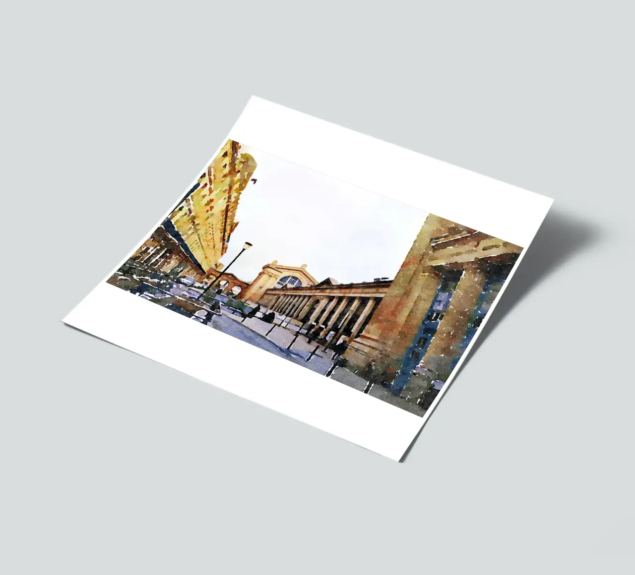 Gare sticker sheet by Massimo Frascogna