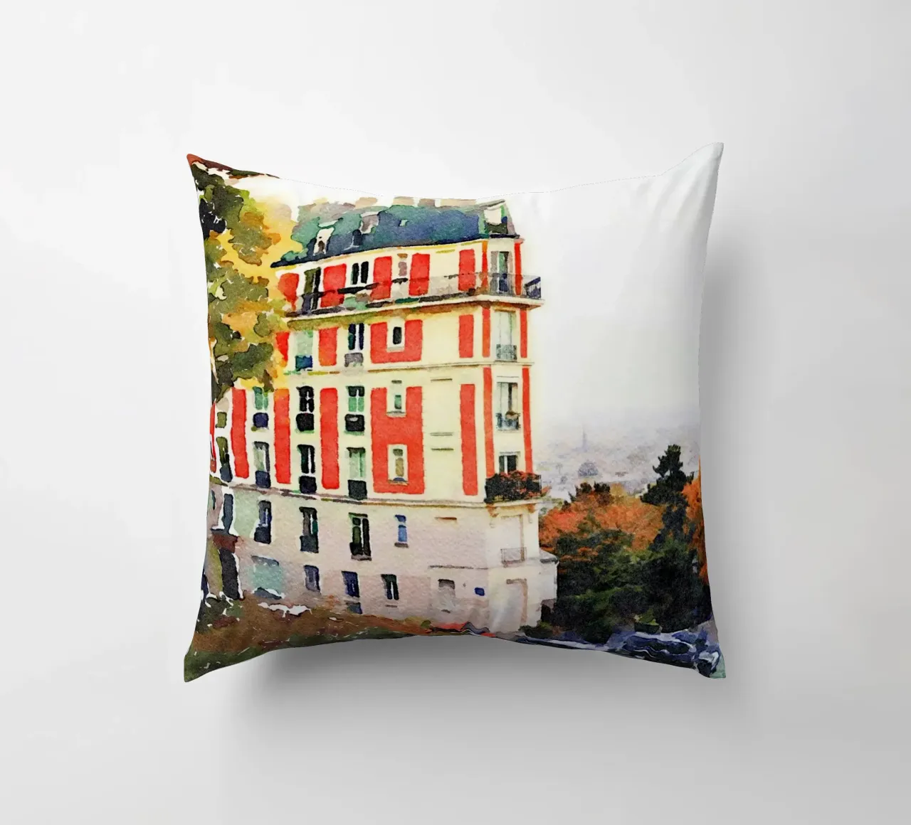 Parigi cuscino da Massimo Frascogna