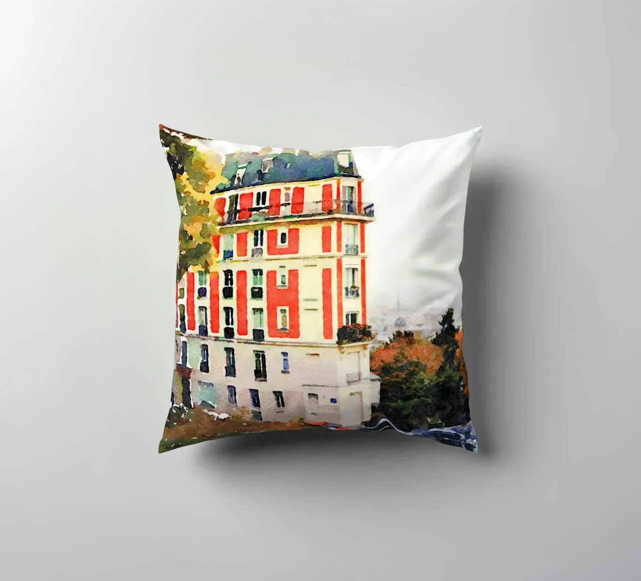 Parigi cuscino da Massimo Frascogna