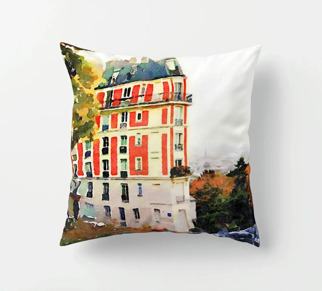 Parigi cuscino da Massimo Frascogna