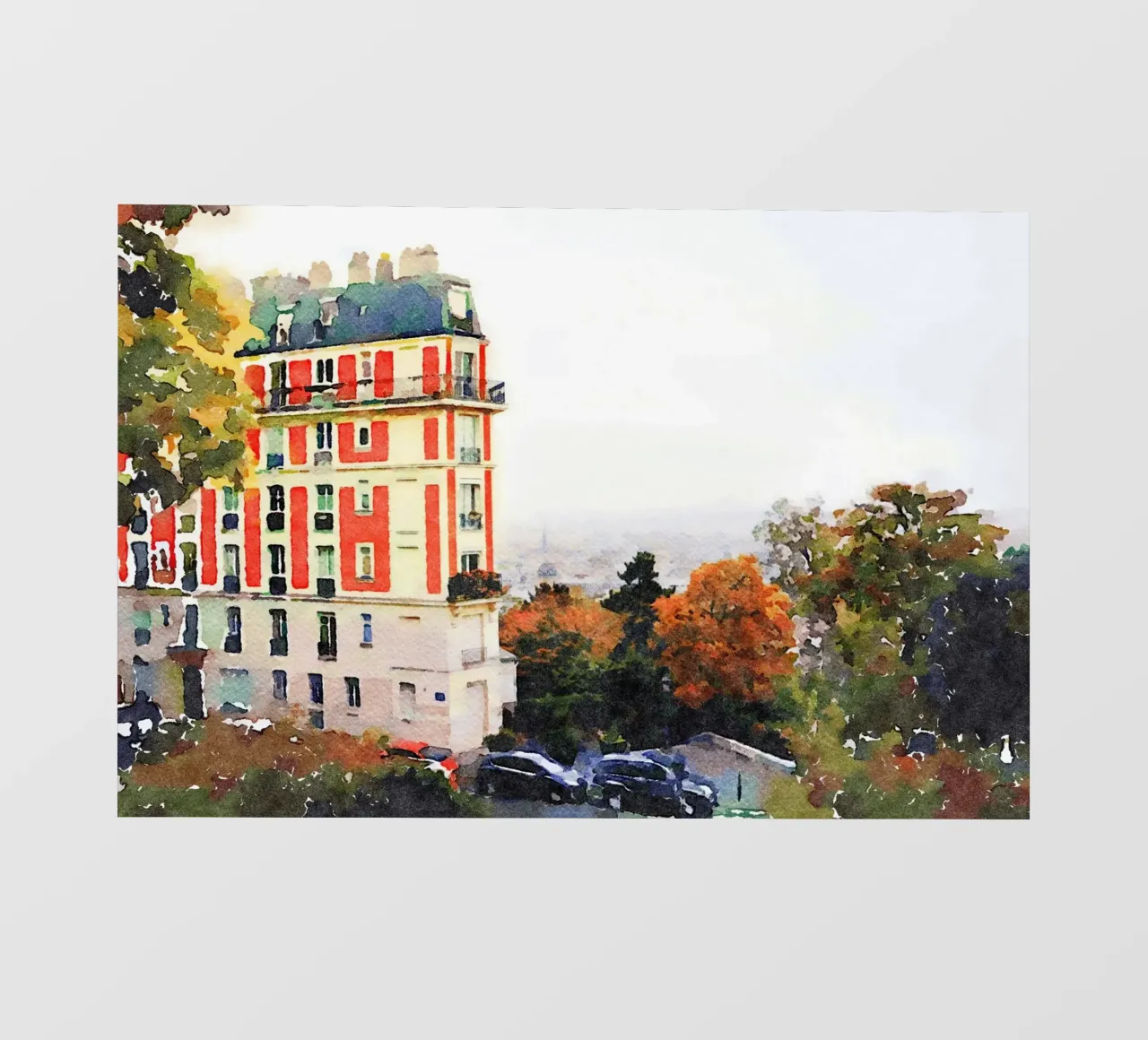 Parigi telo in pvc da Massimo Frascogna