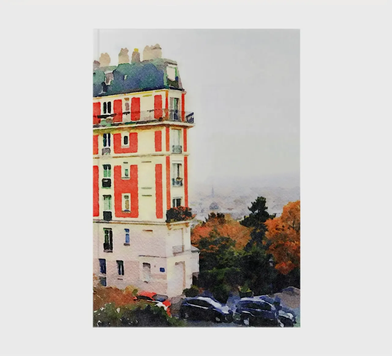 Paris notebook by Massimo Frascogna