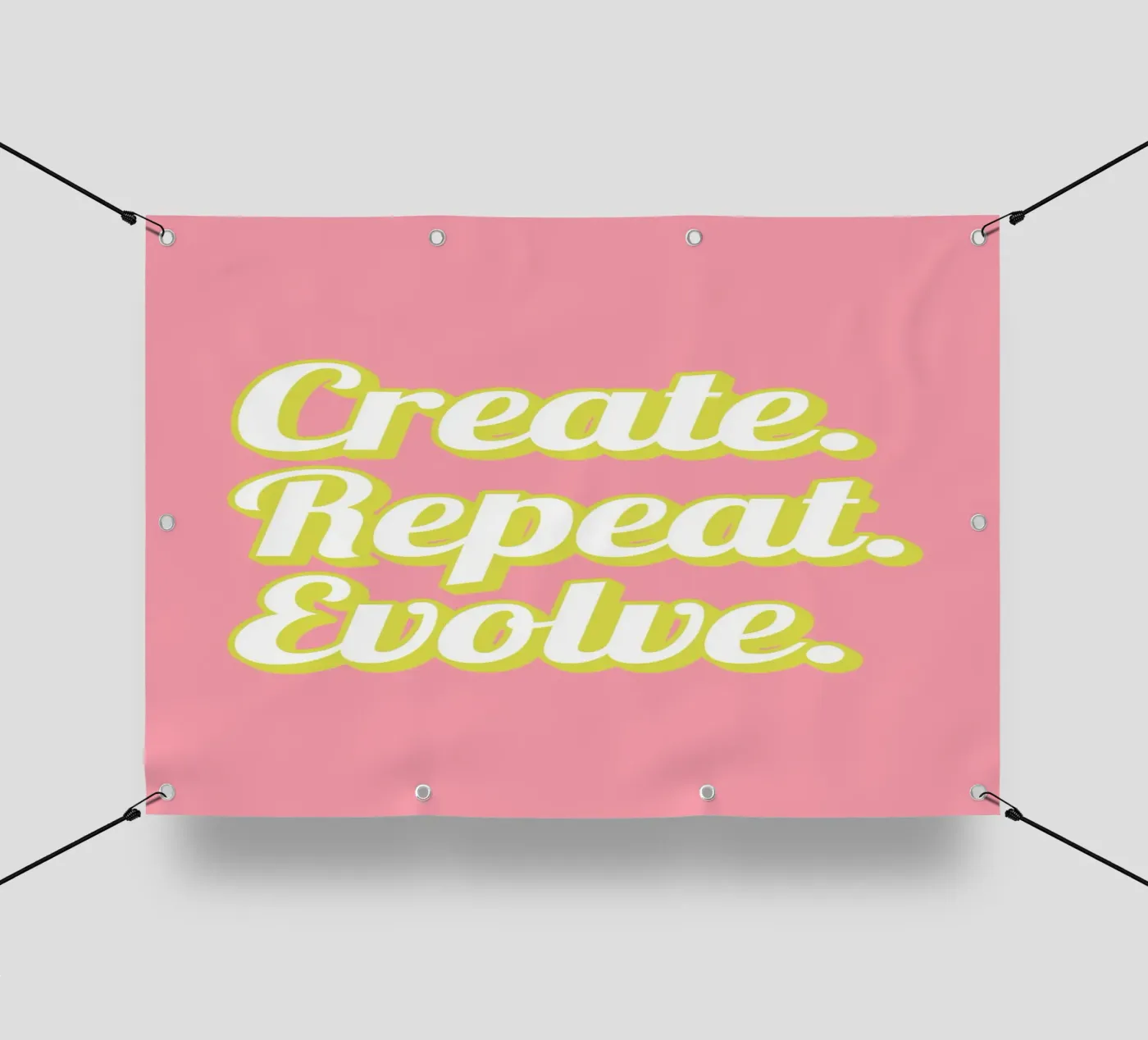 CREATE. REPEAT. EVOLVE PVC Plane von SMRT STUDIO
