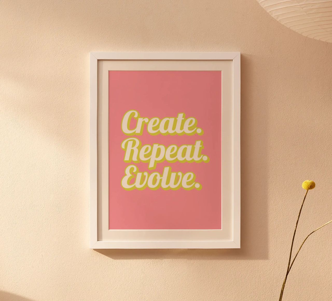 CREATE. REPEAT. EVOLVE poster de Einfach Uebel