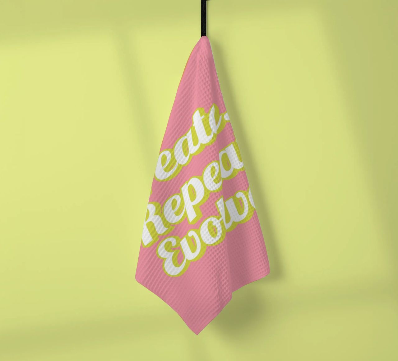 CREATE. REPEAT. EVOLVE canovaccio da cucina da Einfach Uebel