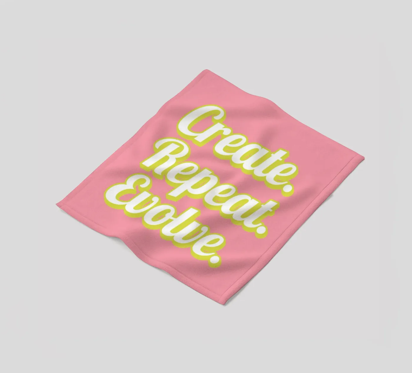 CREATE. REPEAT. EVOLVE coperta in pile da SMRT STUDIO
