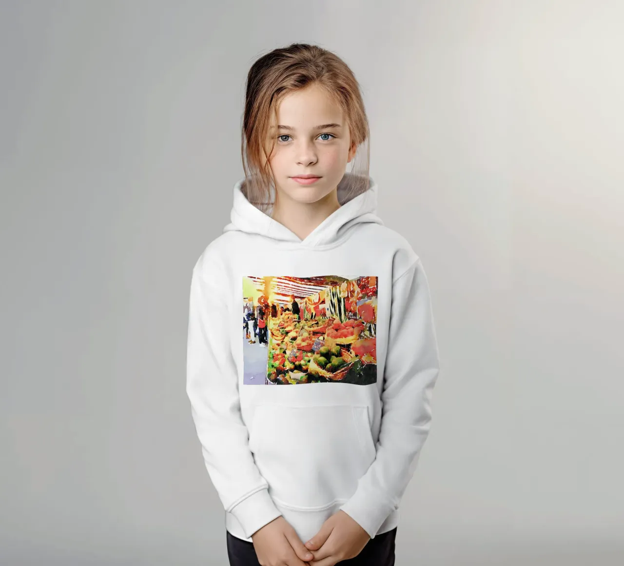 Paris kids hoodie by Massimo Frascogna