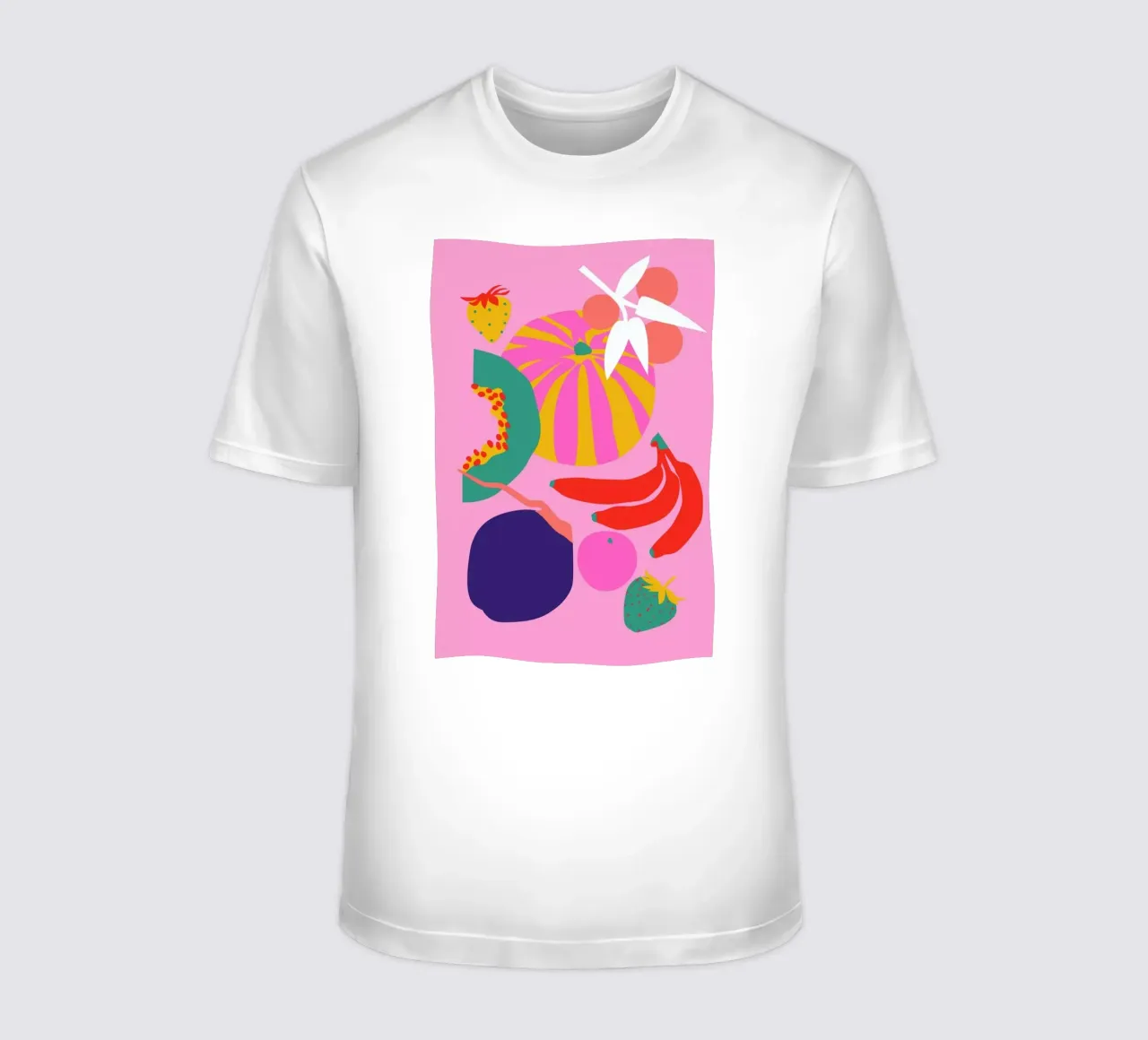 Fruity Technicolor Mix 1 t-shirt by Mariery Young