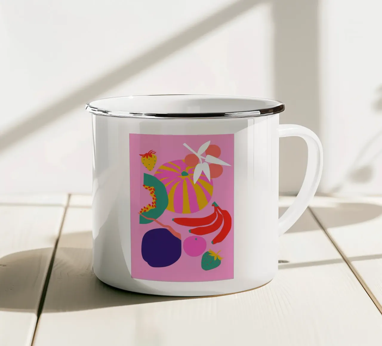 Fruity Technicolor Mix 1 tazza in smalto da Mariery Young