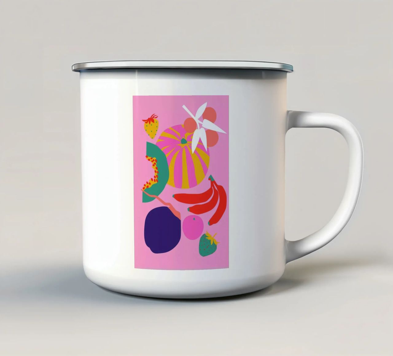 Fruity Technicolor Mix 1 tazza in smalto da Mariery Young