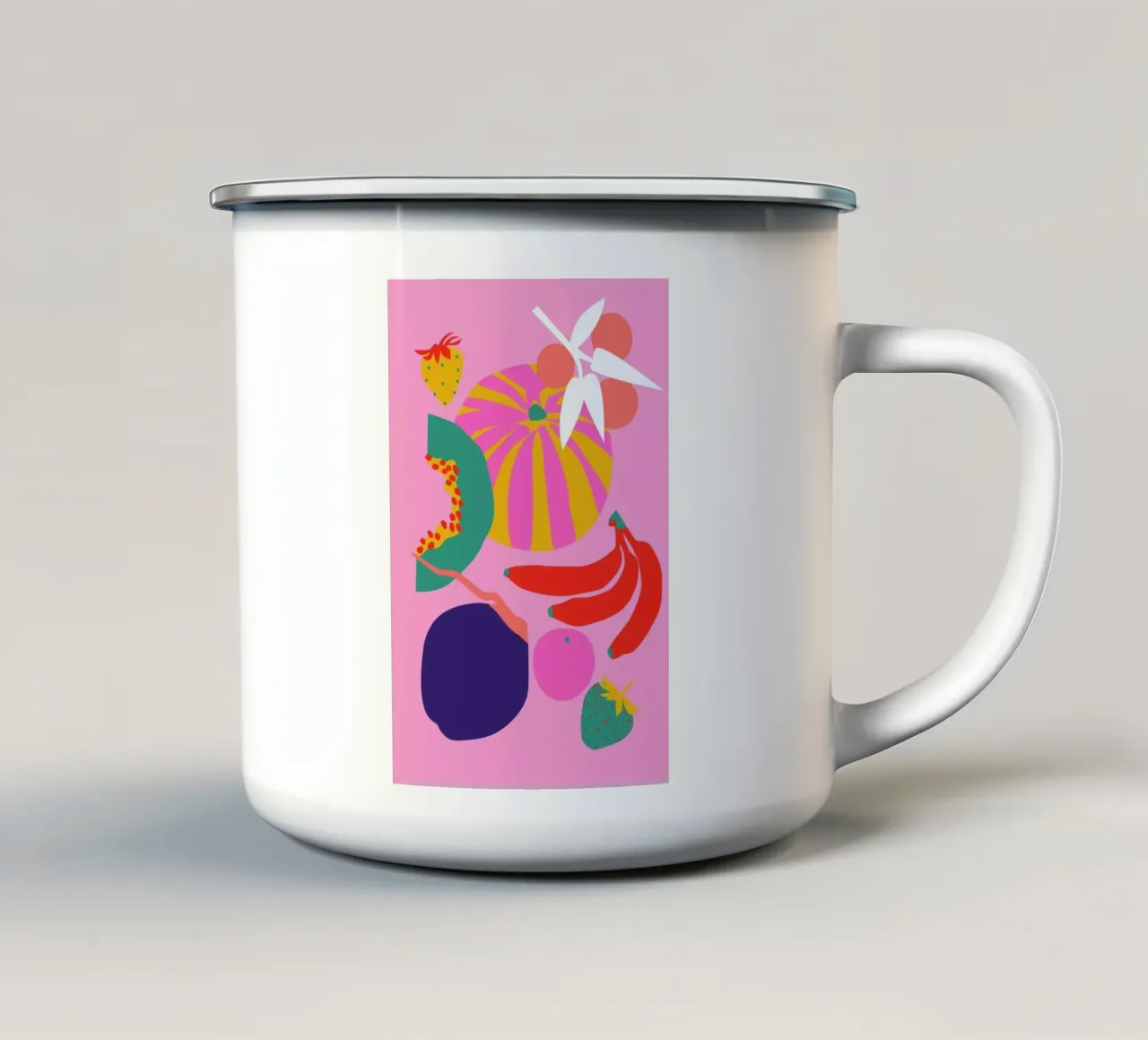Fruity Technicolor Mix 1 tazza in smalto da Mariery Young