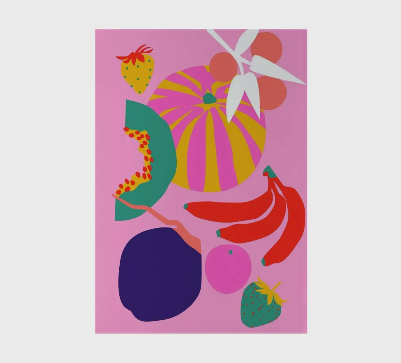 Fruity Technicolor Mix 1 notebook by Mariery Young