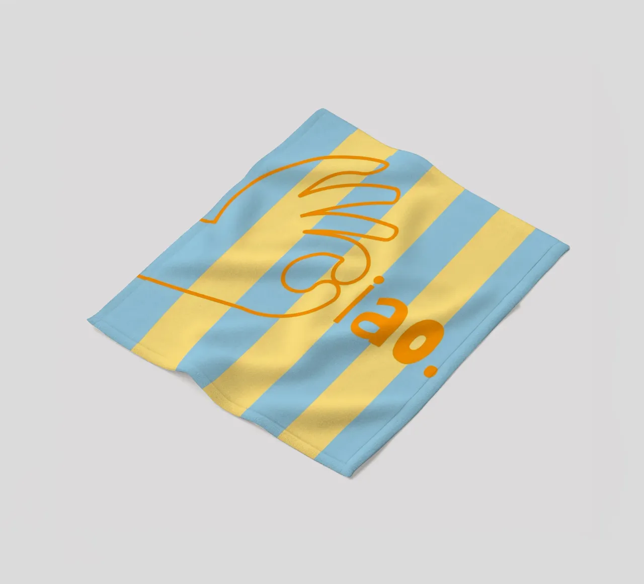 ok ciao. coperta in pile da FRICKE DESIGN