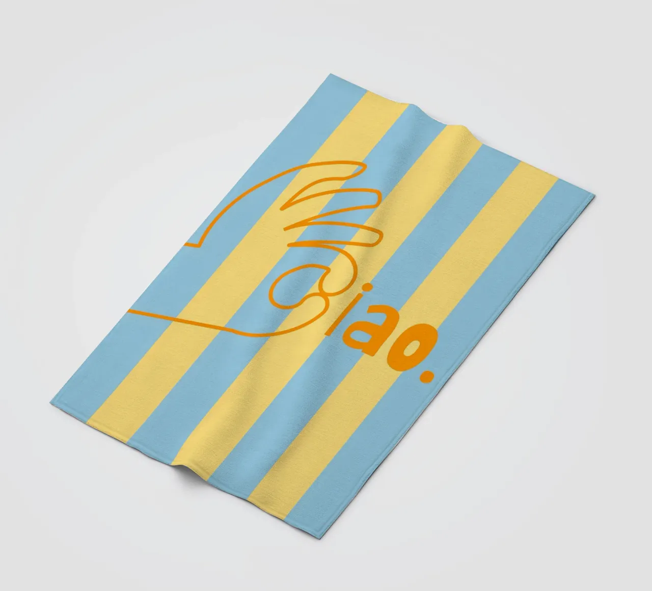 ok ciao. coperta in pile da FRICKE DESIGN