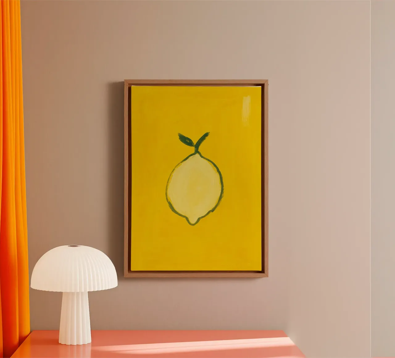 Luminous Lemon tela da Mosaic Dialogue