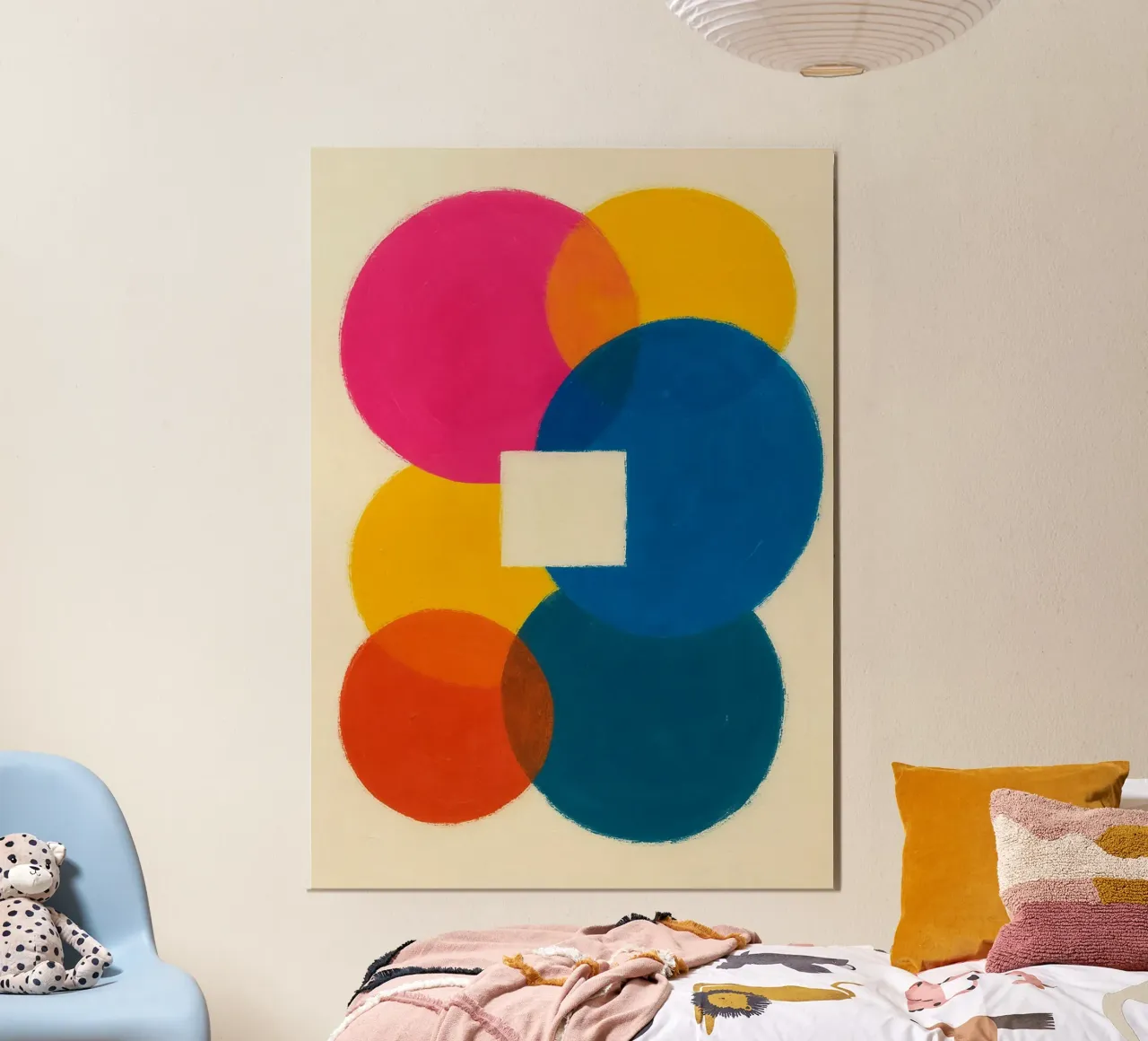 Vibrant Overlapping Circles poster da Mosaic Dialogue