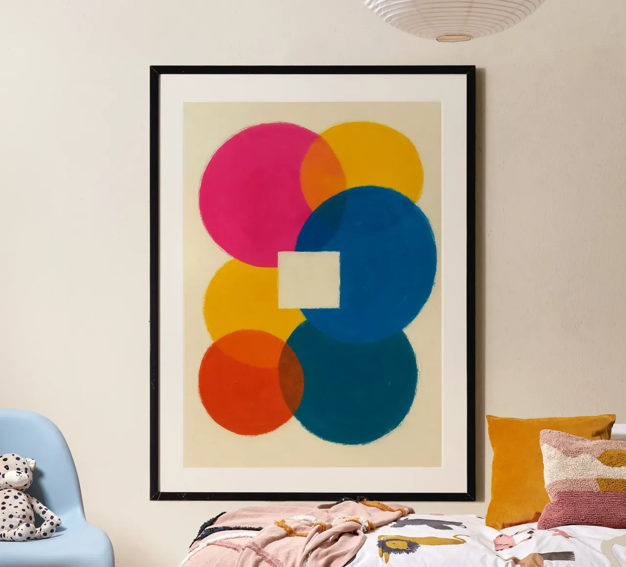 Vibrant Overlapping Circles poster da Mosaic Dialogue