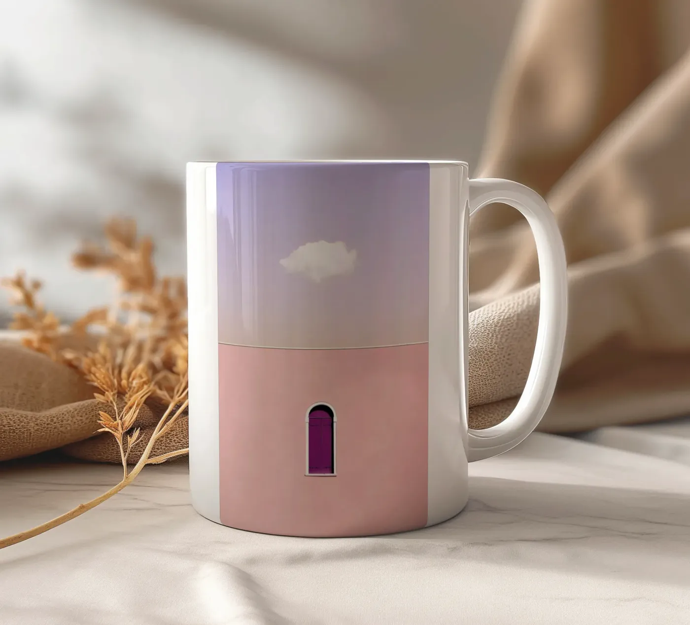 Tranquility ceramic mug by Rupert Höller