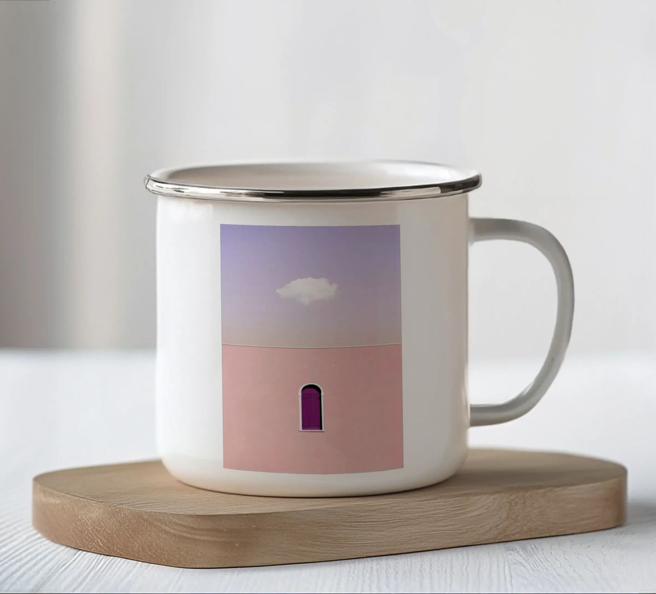 Tranquility tazza in smalto da Rupert Höller