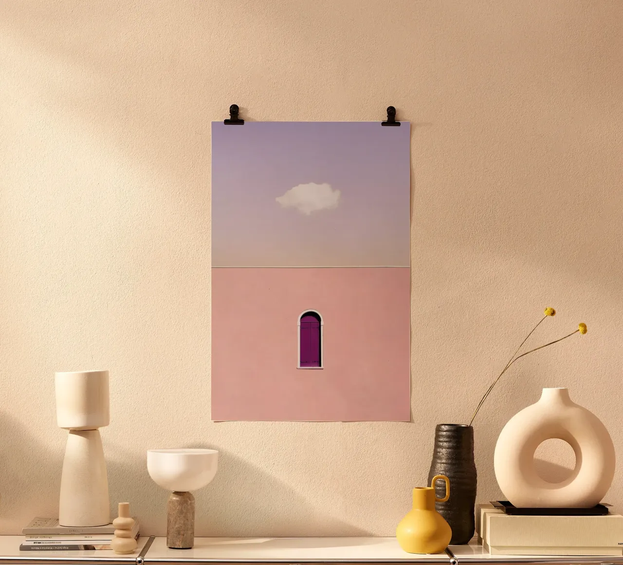 Tranquility poster con telaio in alluminio da Rupert Höller