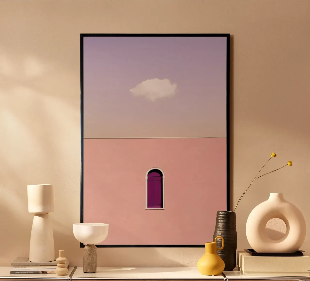 Tranquility poster con telaio in alluminio da Rupert Höller