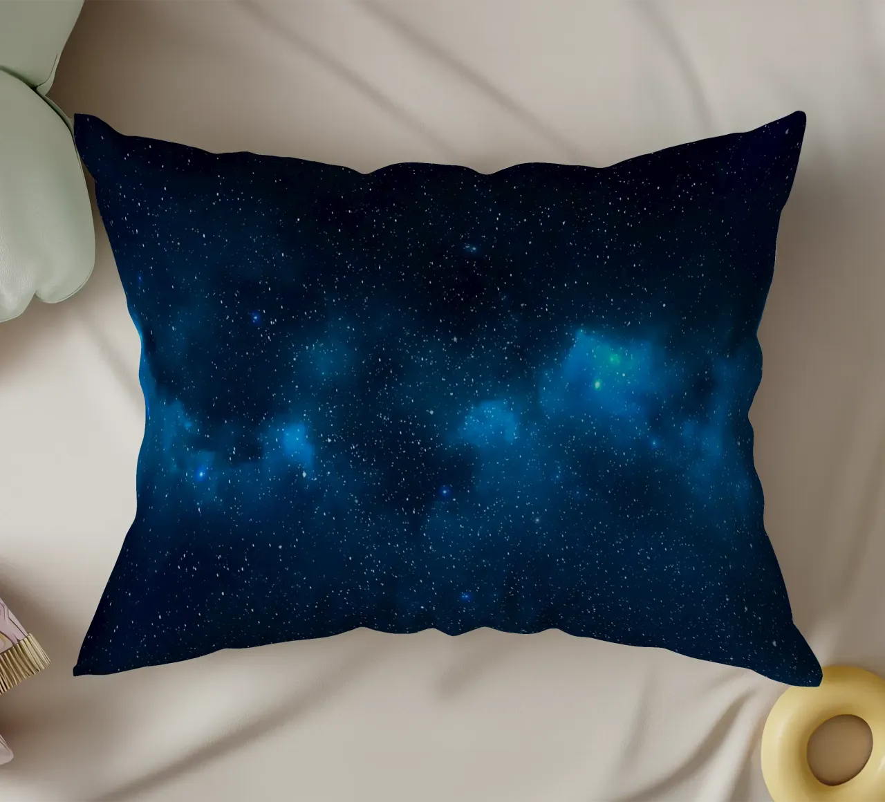 galassia cielo notturno cuscino da Bleu