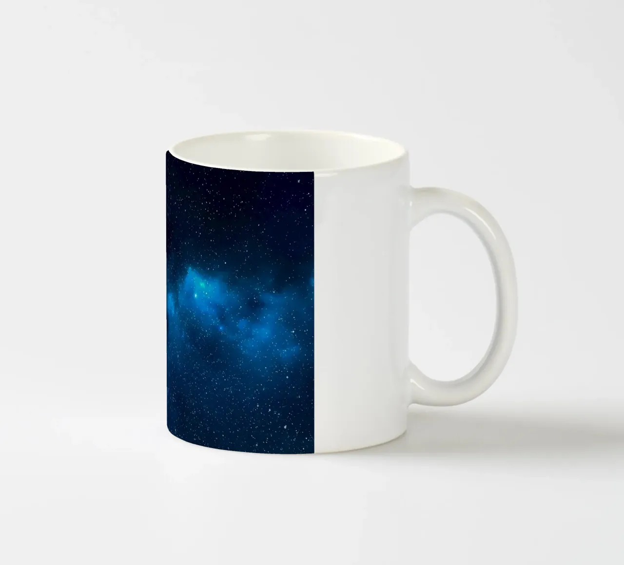 galassia cielo notturno tazza in ceramica da Bleu