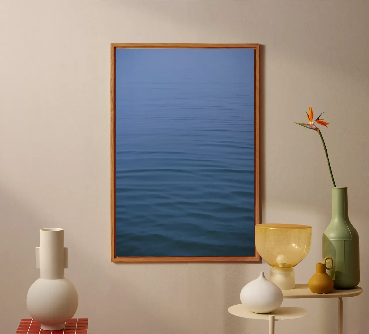 acqua di pace alluminio dibond da Bleu