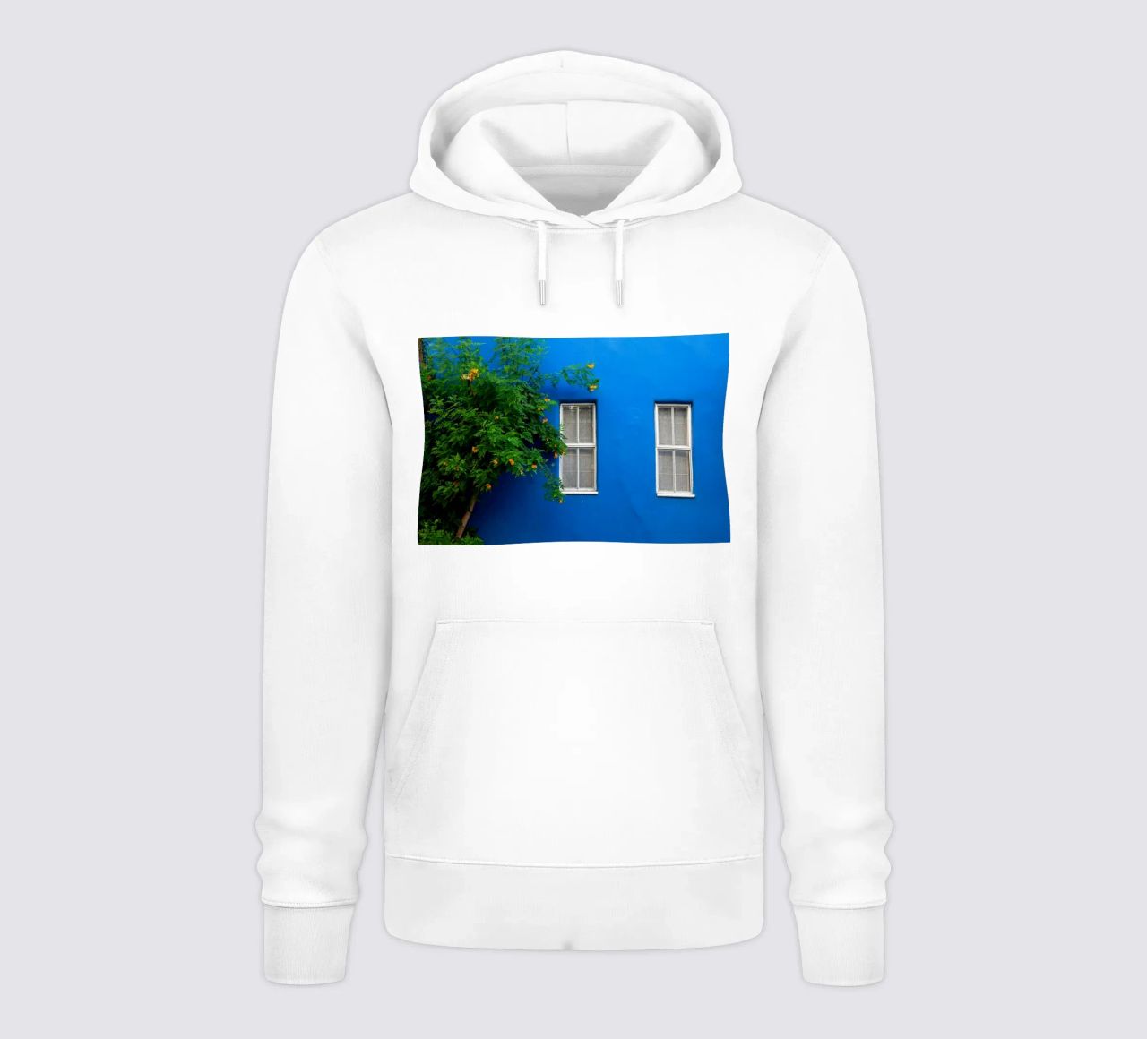 decorare in modo semplice felpa con cappuccio da Bleu