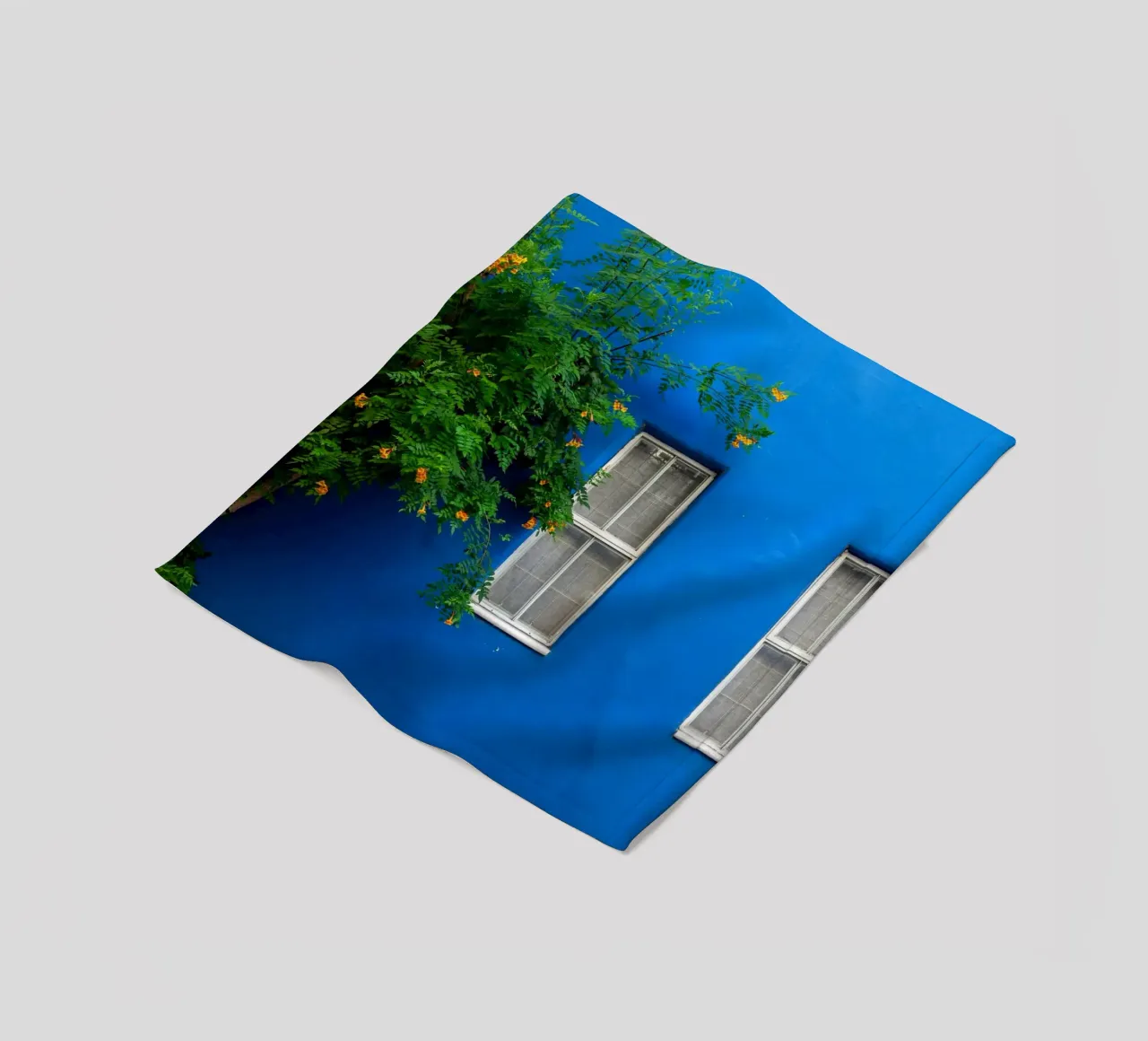 decorare in modo semplice coperta in pile da Bleu