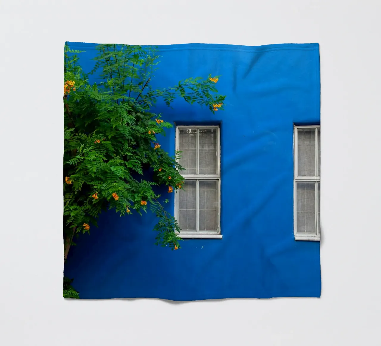 decorare in modo semplice coperta in pile da Bleu