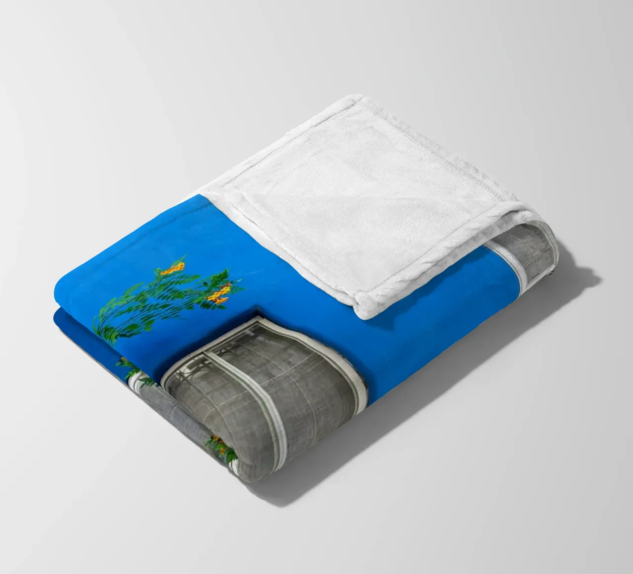 decorare in modo semplice coperta in pile da Bleu