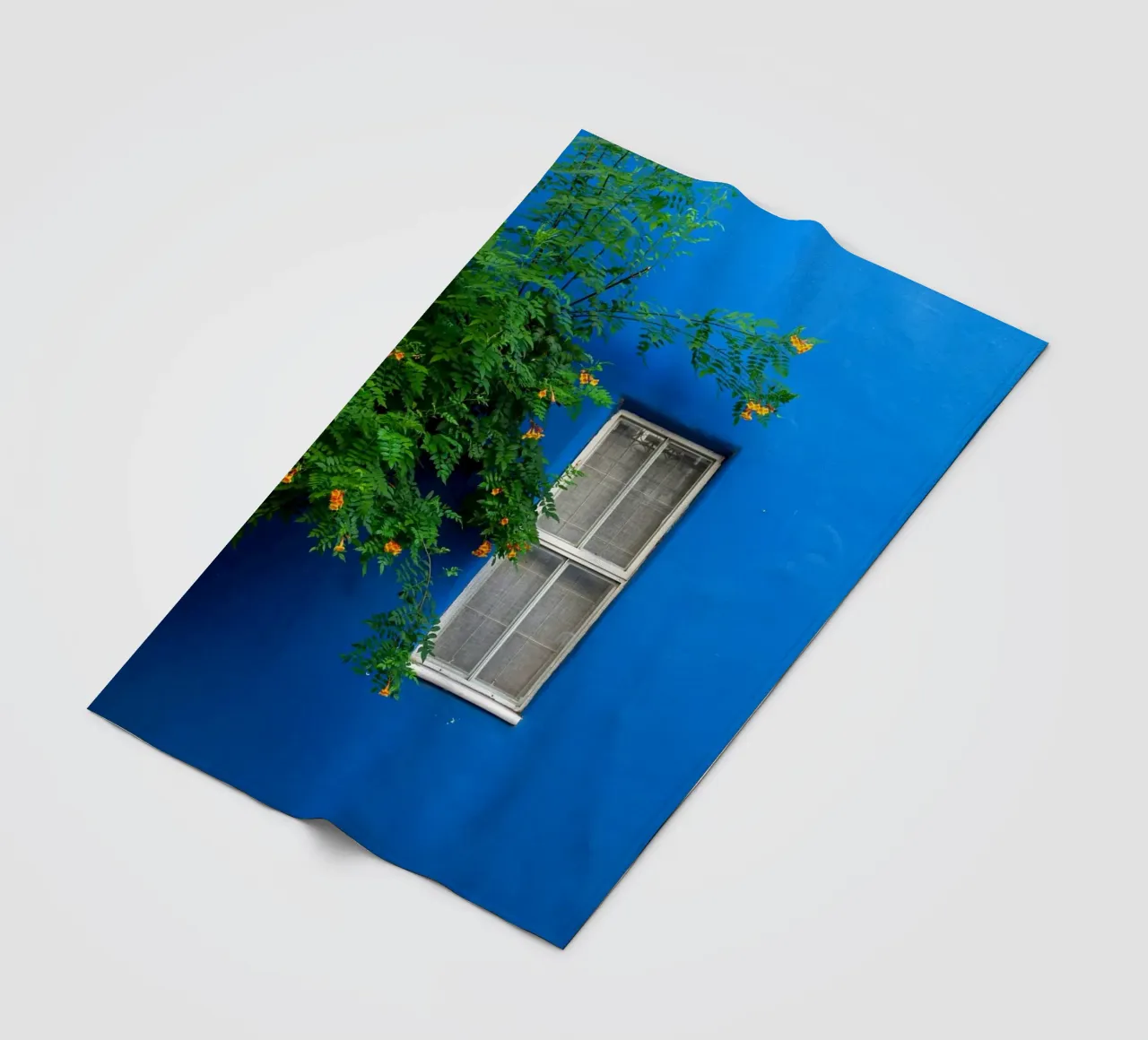 decorare in modo semplice coperta in pile da Bleu