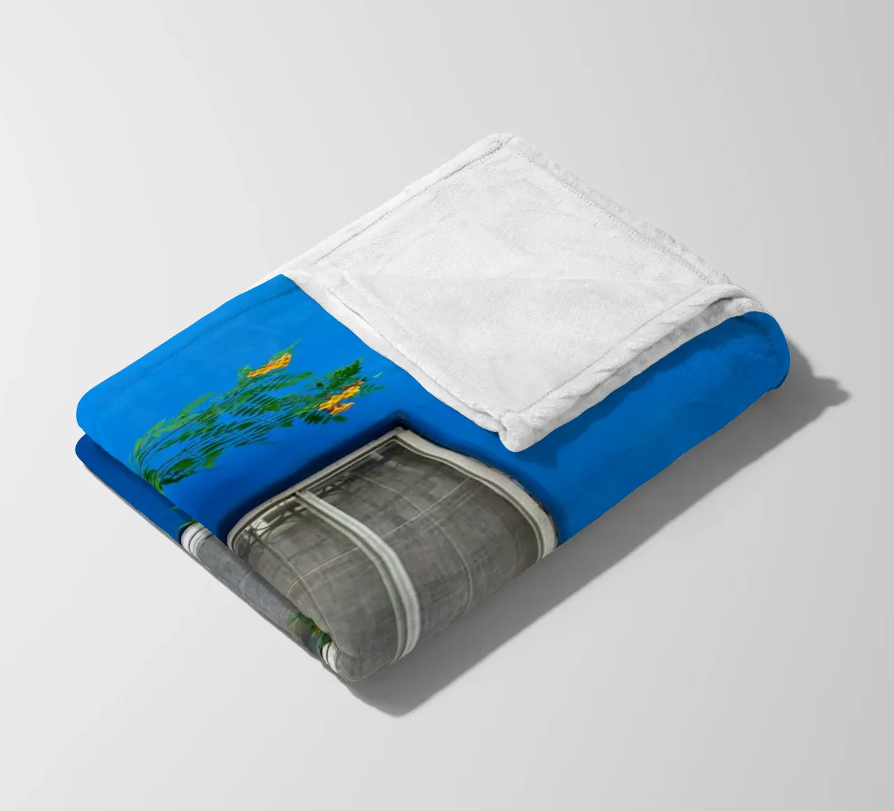 decorare in modo semplice coperta in pile da Bleu