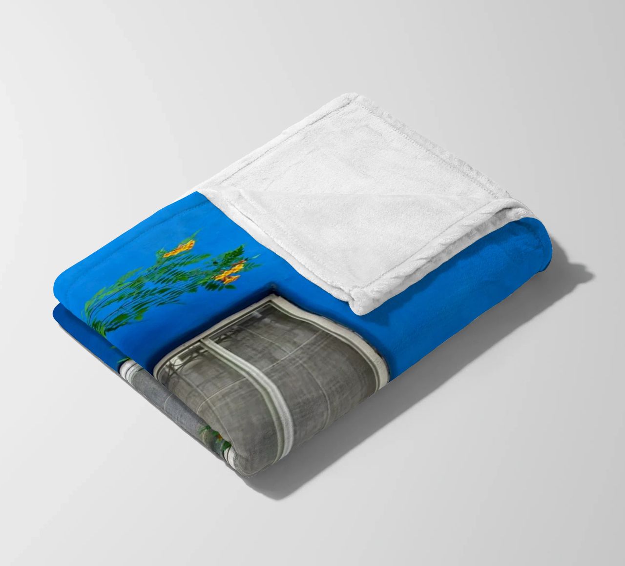 decorare in modo semplice coperta in pile da Bleu