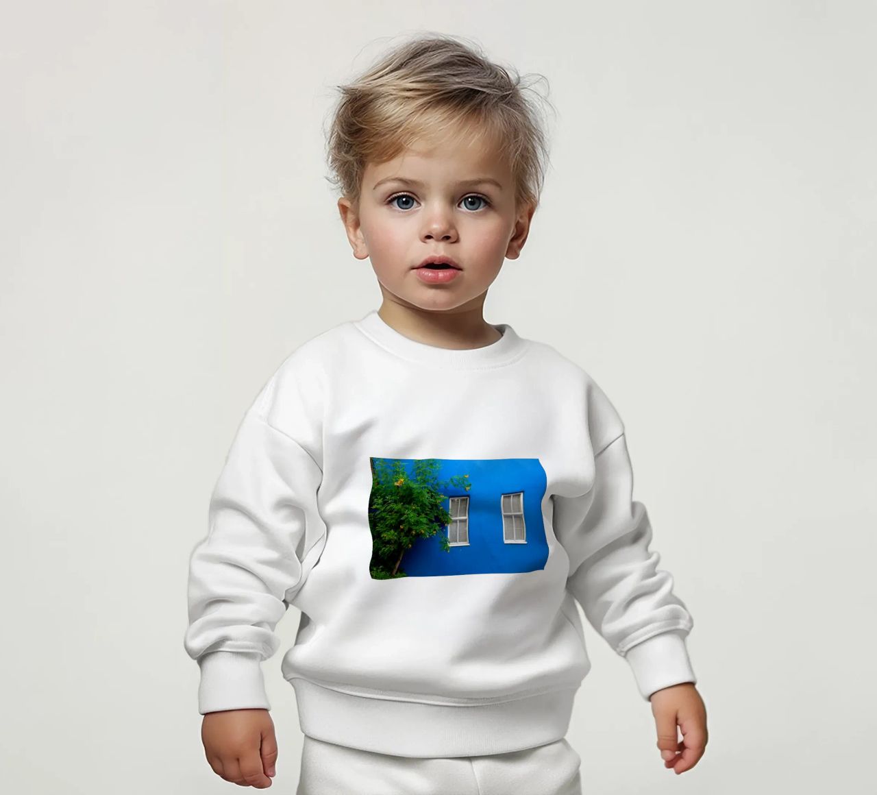 decorare in modo semplice felpa neonato da Bleu