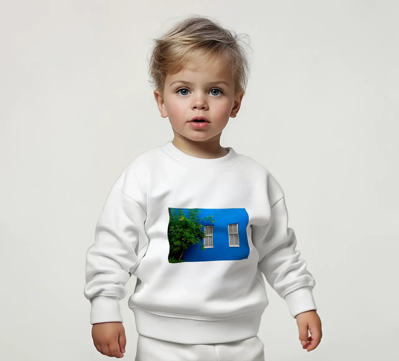 decorare in modo semplice felpa neonato da Bleu
