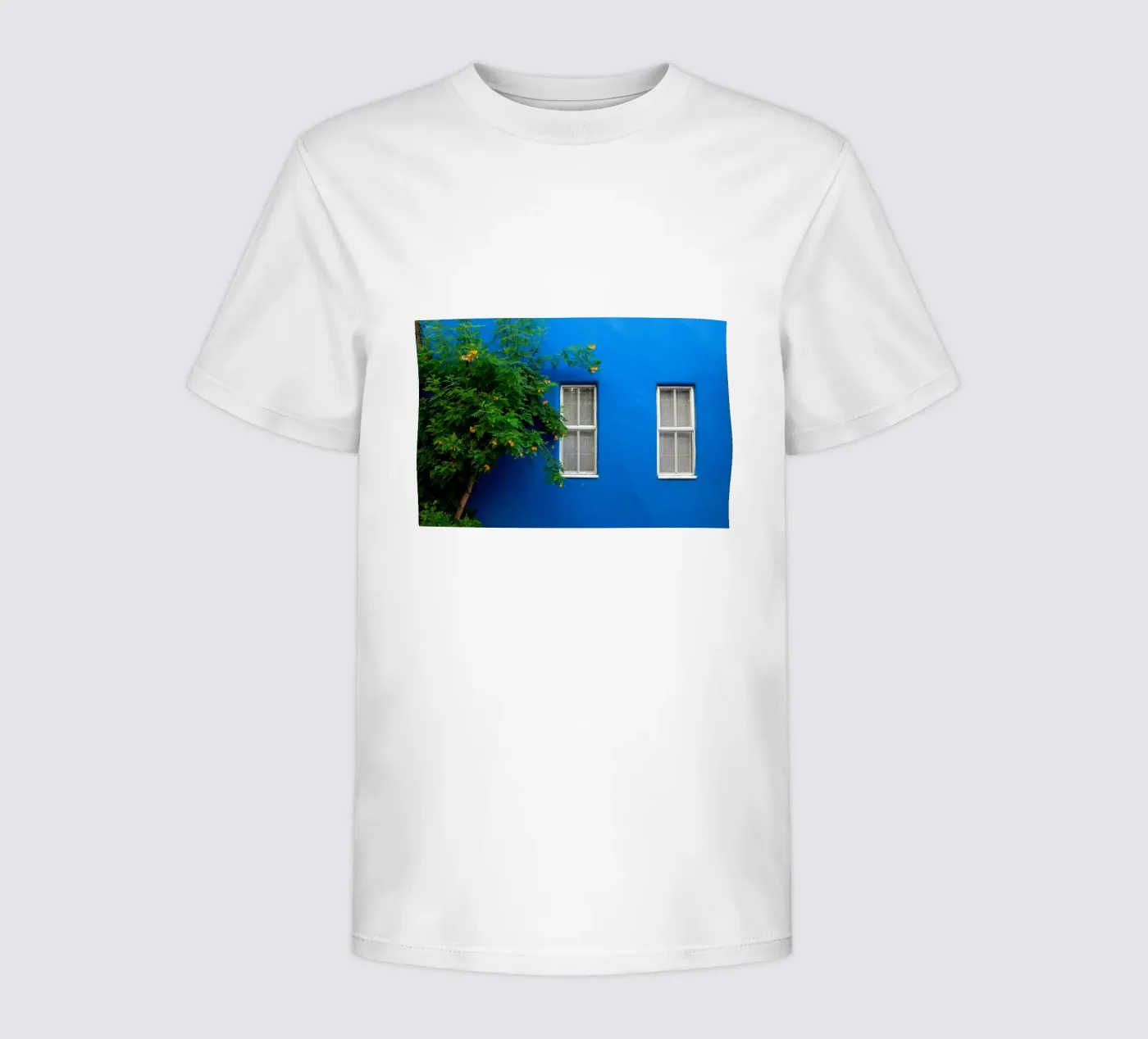 décorer simplement t-shirt enfant de Bleu