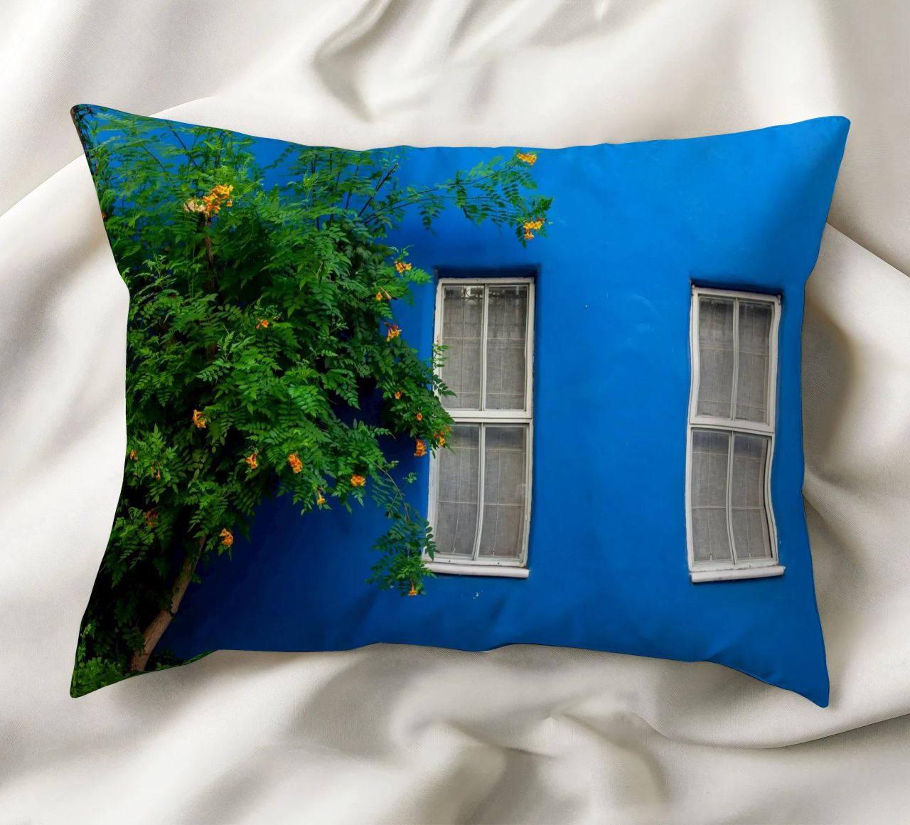 decorare in modo semplice cuscino da Bleu