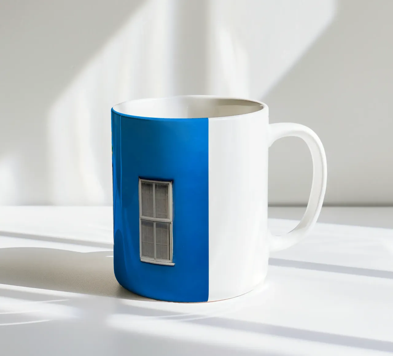decorare in modo semplice tazza in ceramica da Bleu