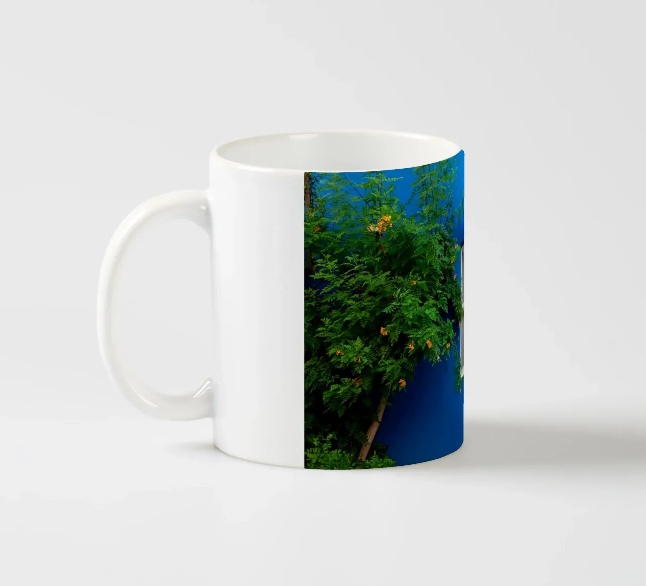 decorare in modo semplice tazza in ceramica da Bleu