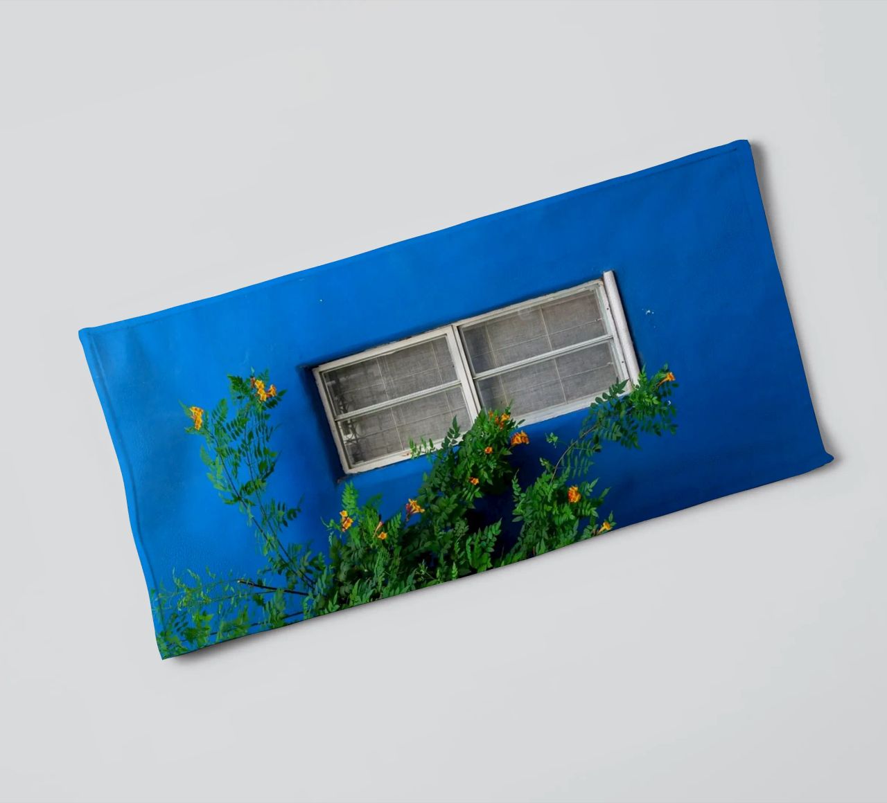 decorare in modo semplice asciugamano da bagno da Bleu