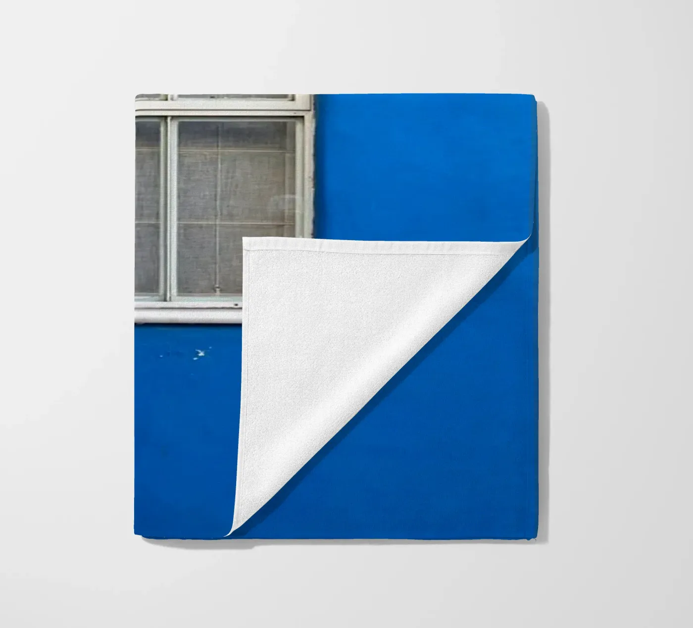 décorer simplement serviette de plage de Bleu