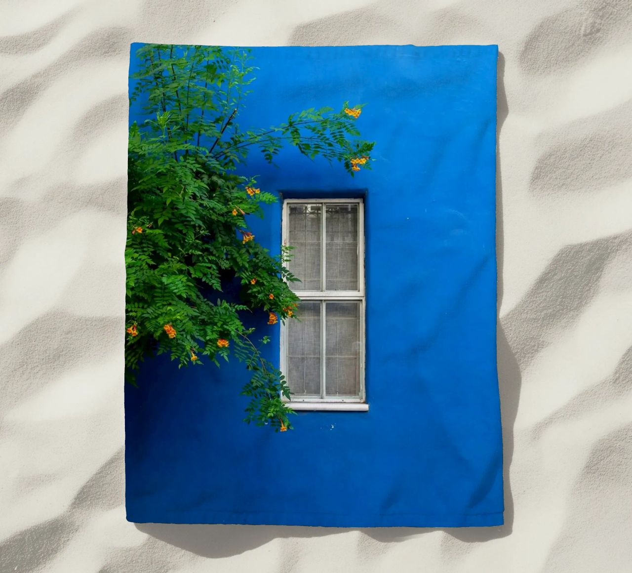 decorare in modo semplice telo mare da Bleu