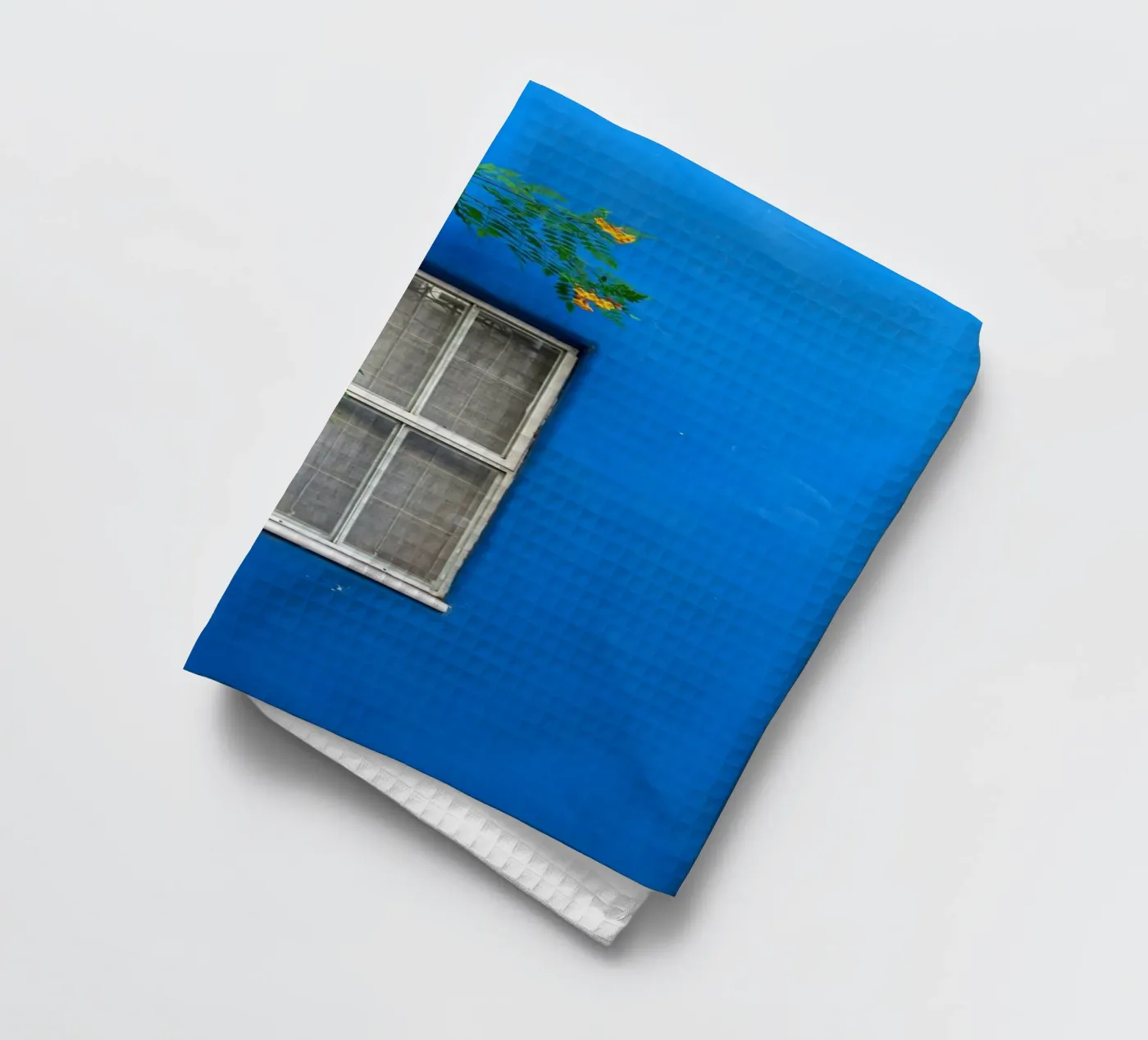 décorer simplement torchon de Bleu