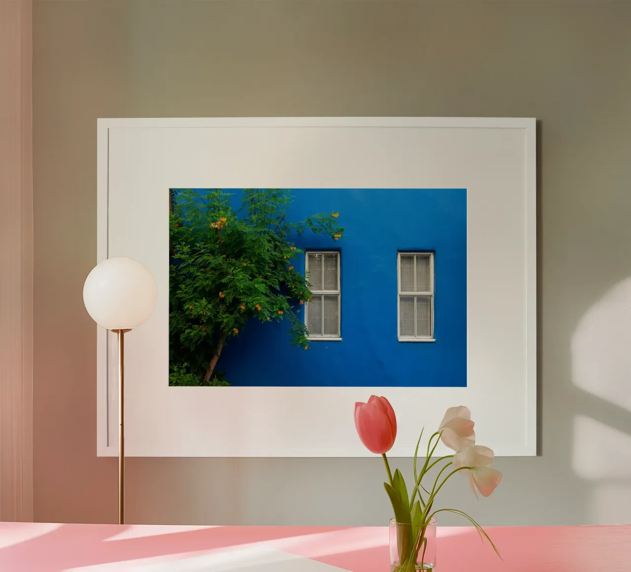 decorare in modo semplice poster da Bleu