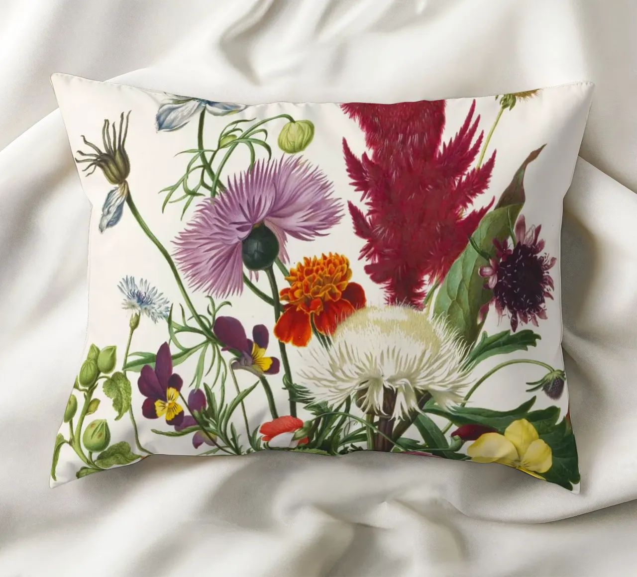 Bouquet di fiori cuscino da Pretty Flowers Vintage Botanicals