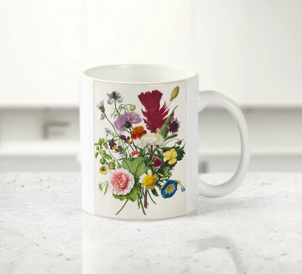 Bouquet di fiori tazza in ceramica da Pretty Flowers Vintage Botanicals