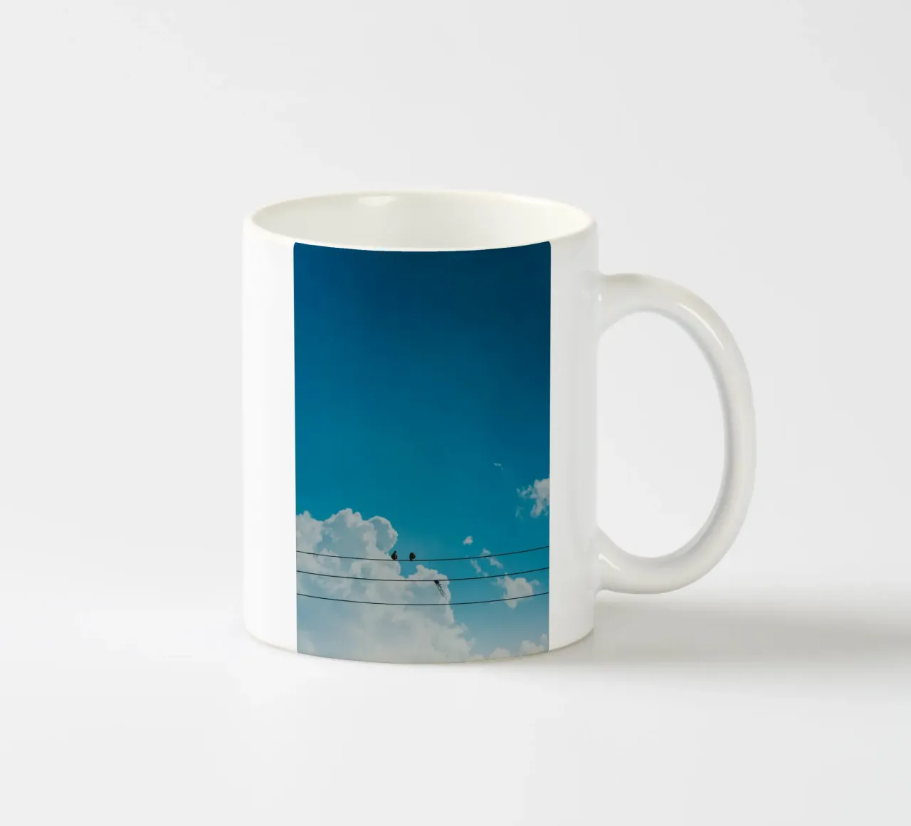 pace nel cielo tazza in ceramica da Bleu