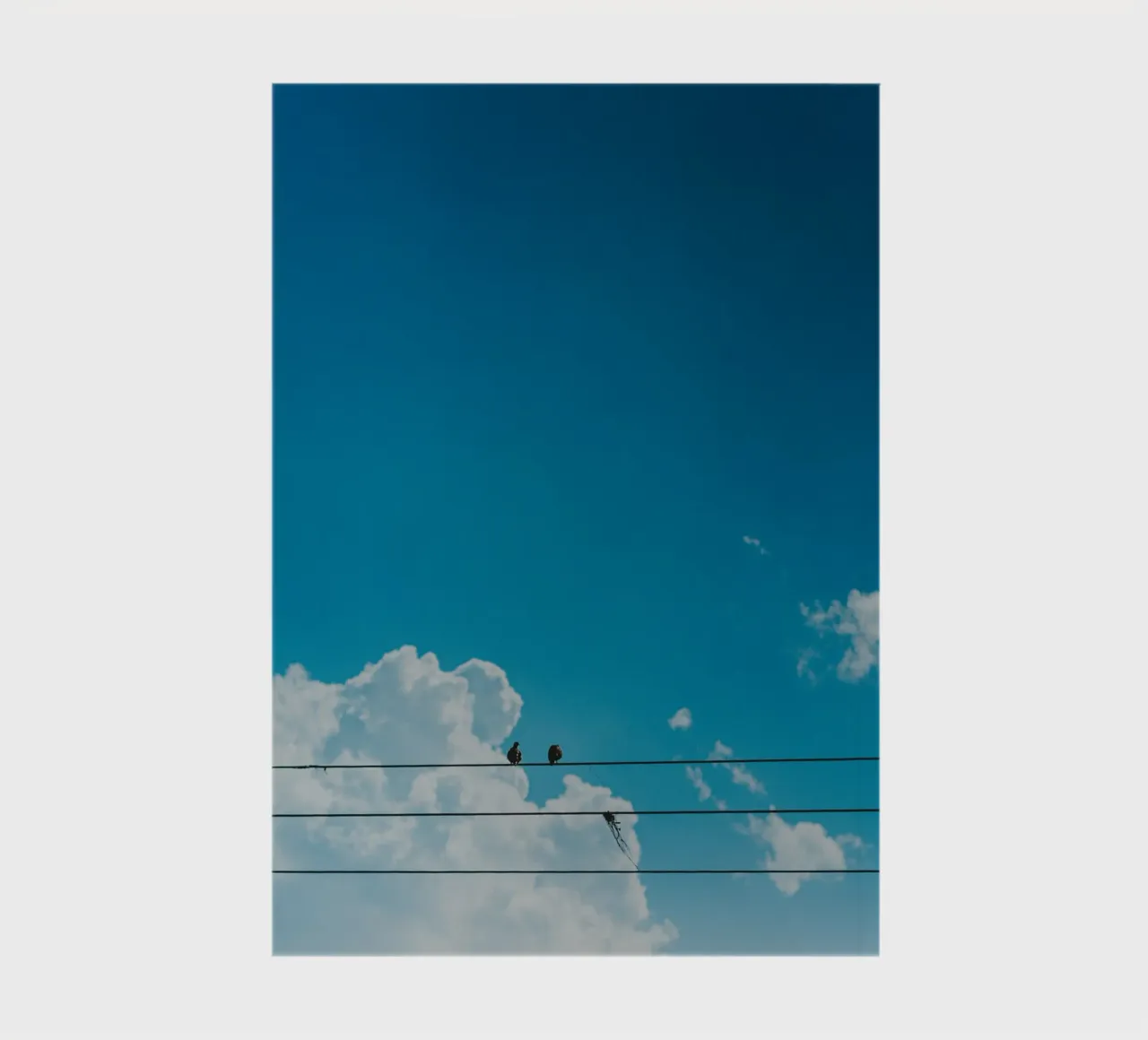 paix dans le ciel carnet de notes de Bleu